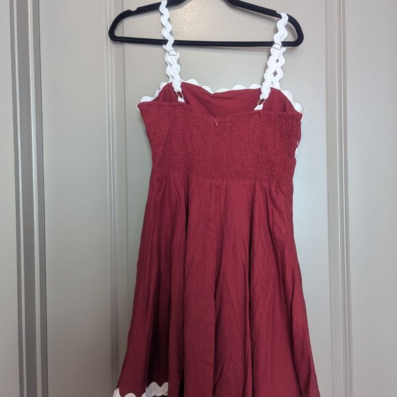 Shy Velvet 2025 Women's Summer Mini Dress Casual Linen Dress Cocktail Dresses fo - Picture 3 of 7